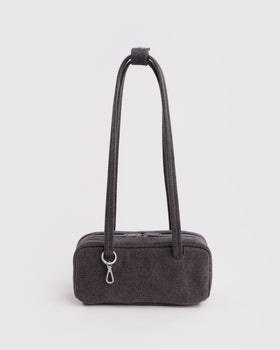 Small Denim Bowler Bag