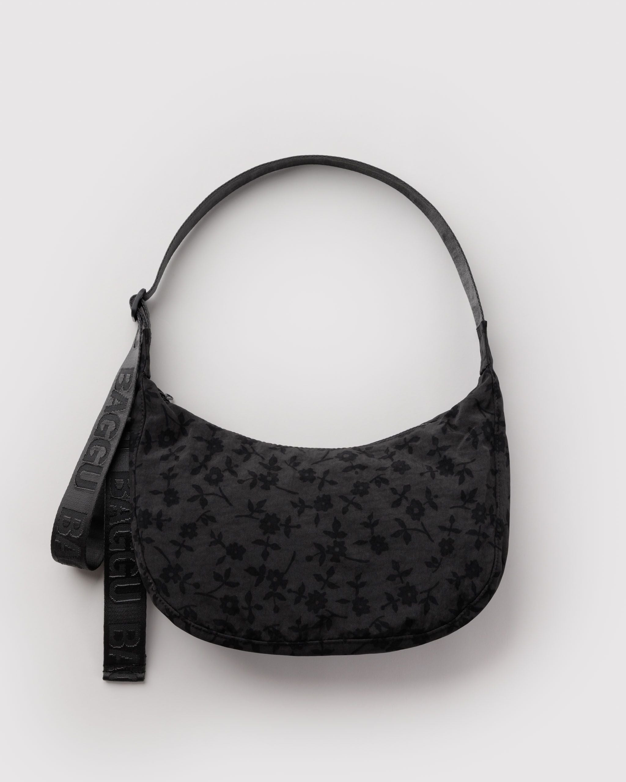 Medium Nylon Crescent Bag