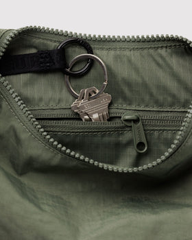 Small Nylon Crescent Bag