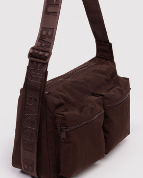 Medium Cargo Crossbody - Coffee - Weekend Carry
