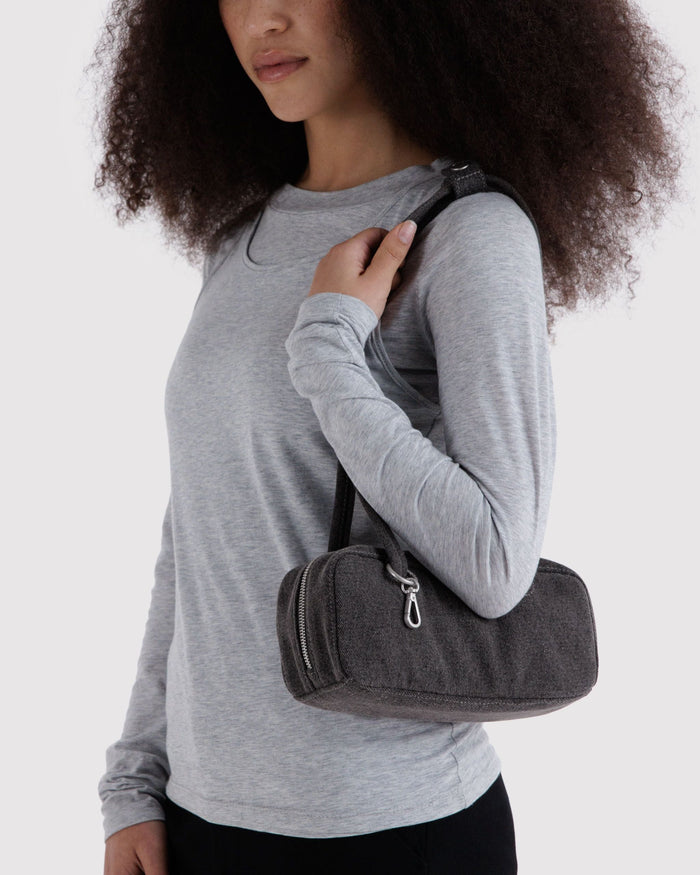 Small Denim Bowler Bag alternate