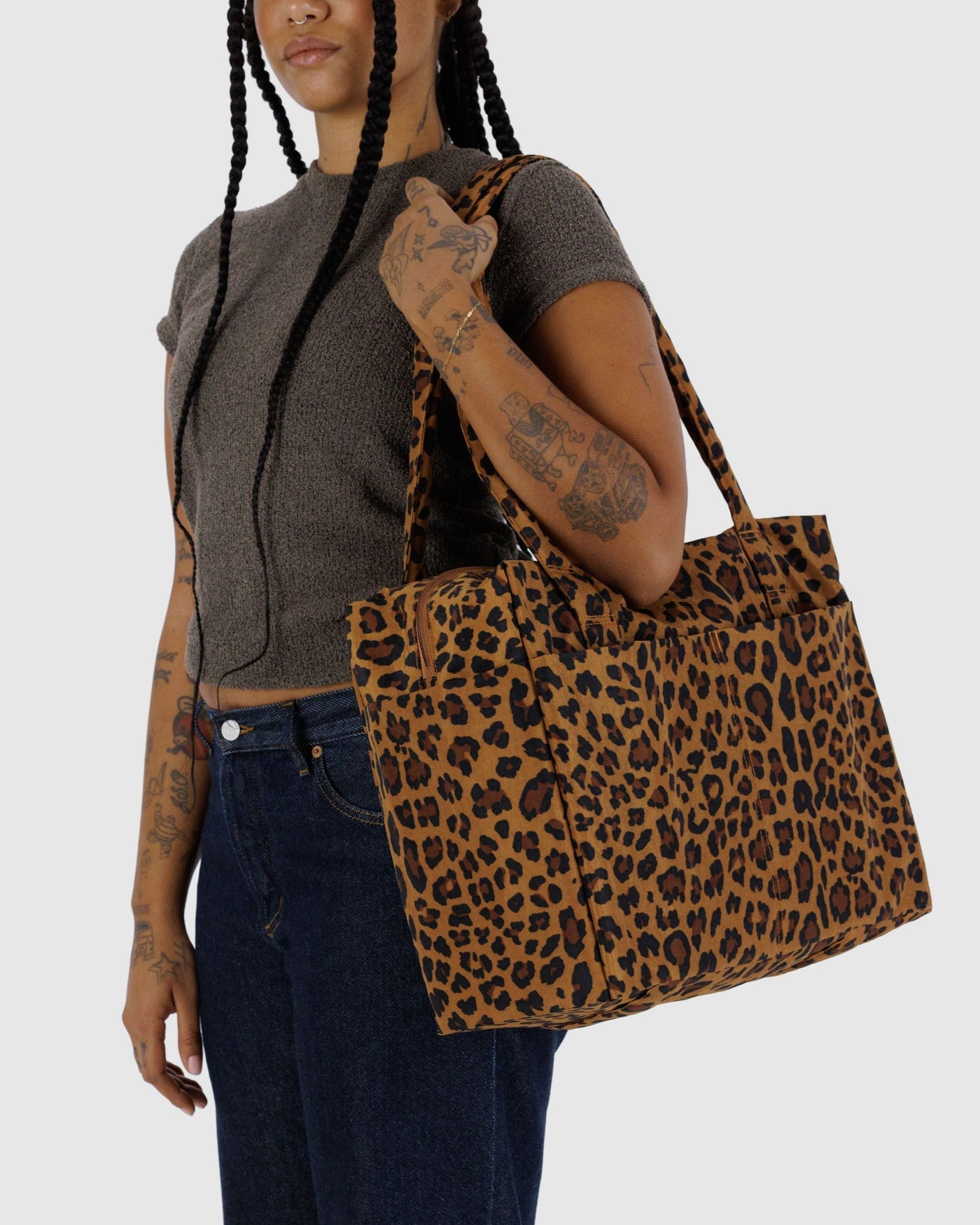 Small Cloud Carry-On - Leopard - Beach Ready
