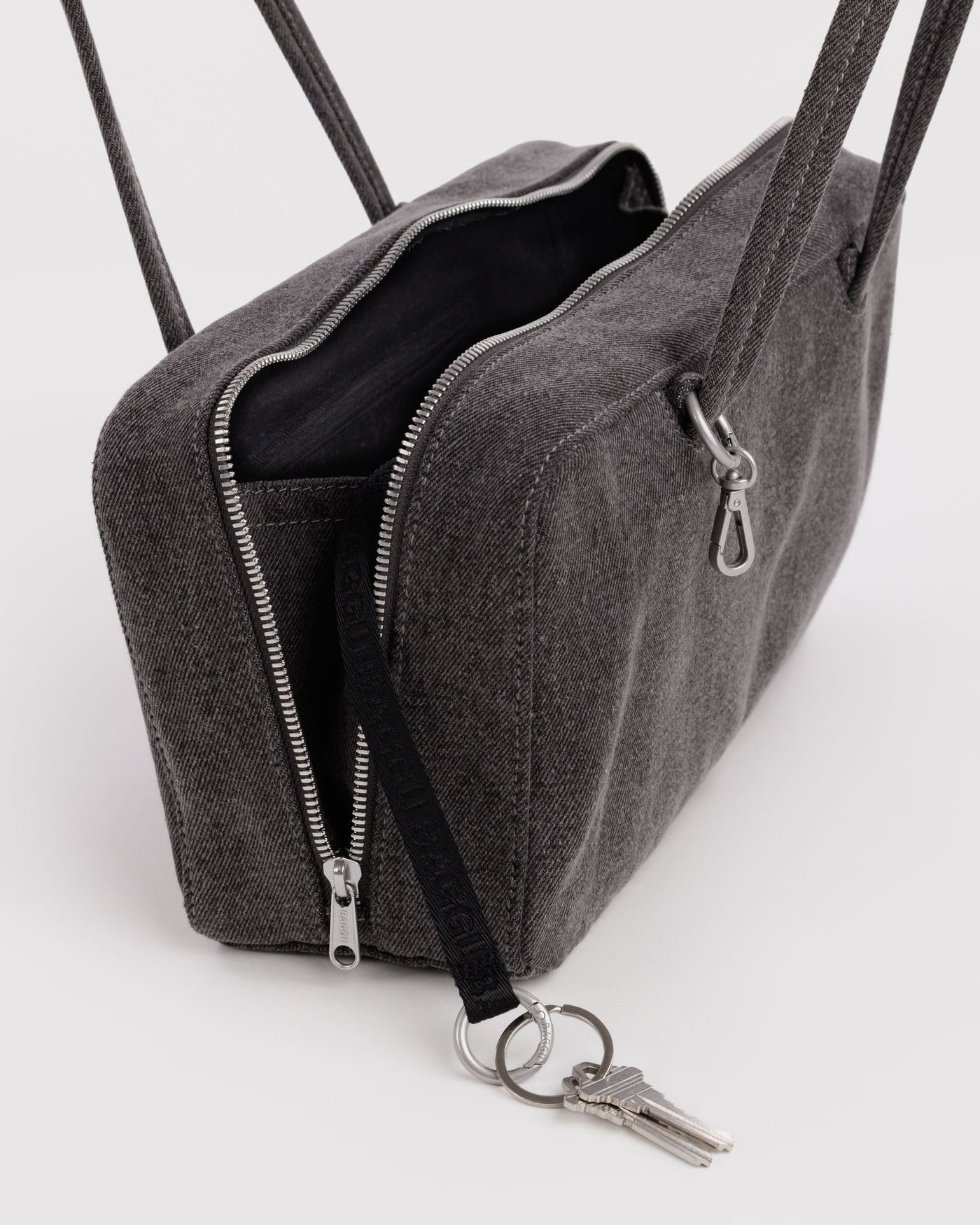 Denim Bowler Bag