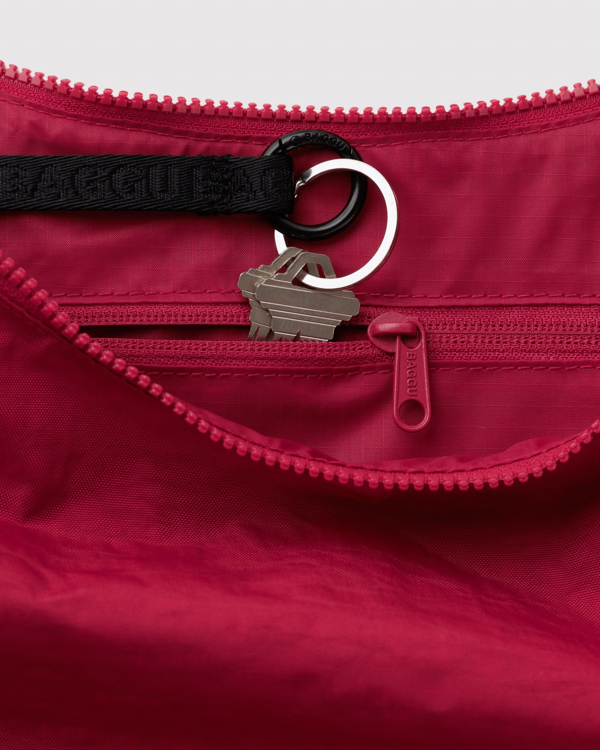 Medium Nylon Crescent Bag