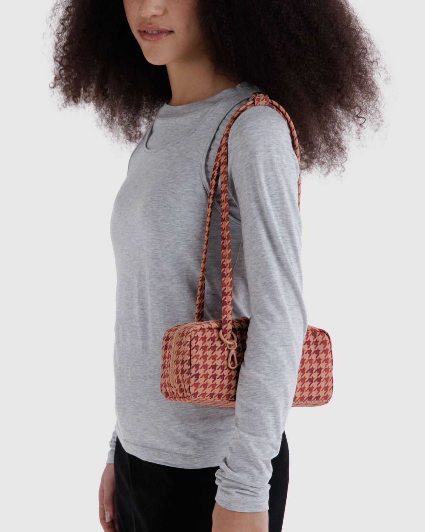 Small Nylon Bowler Bag
