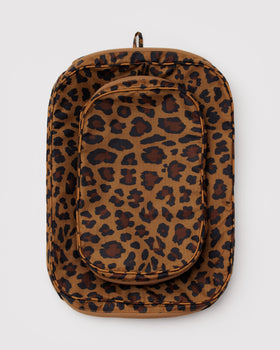 Packing Cube Set - Leopard - Easy Tote