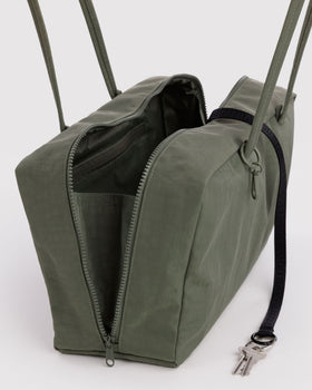 Medium Nylon Bowler Bag