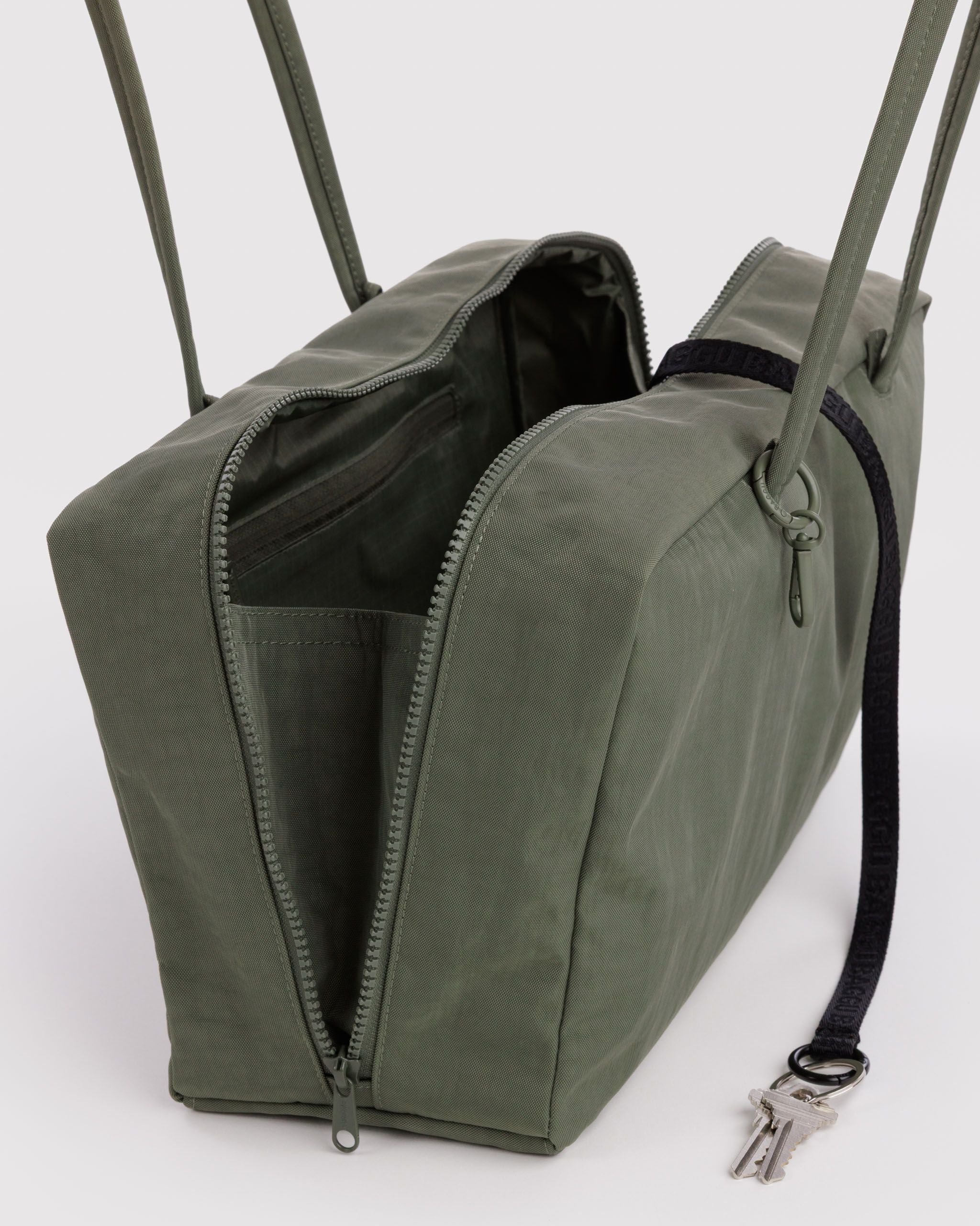 Medium Nylon Bowler Bag