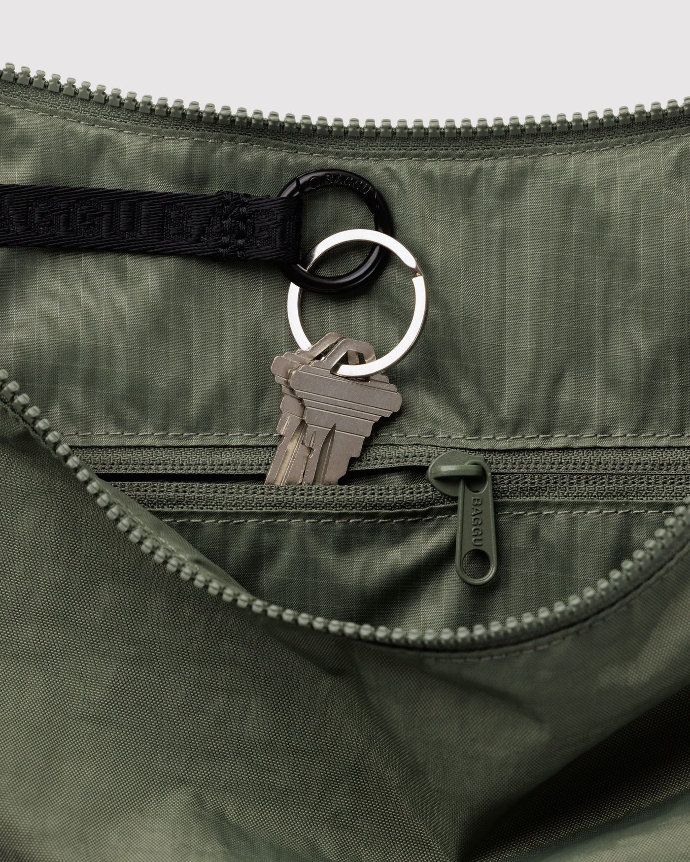 Large Nylon Crescent Bag