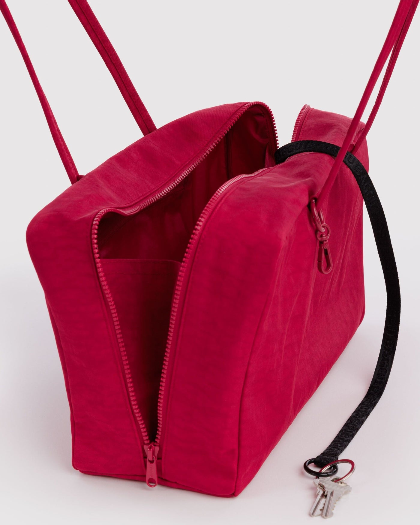Medium Nylon Bowler Bag
