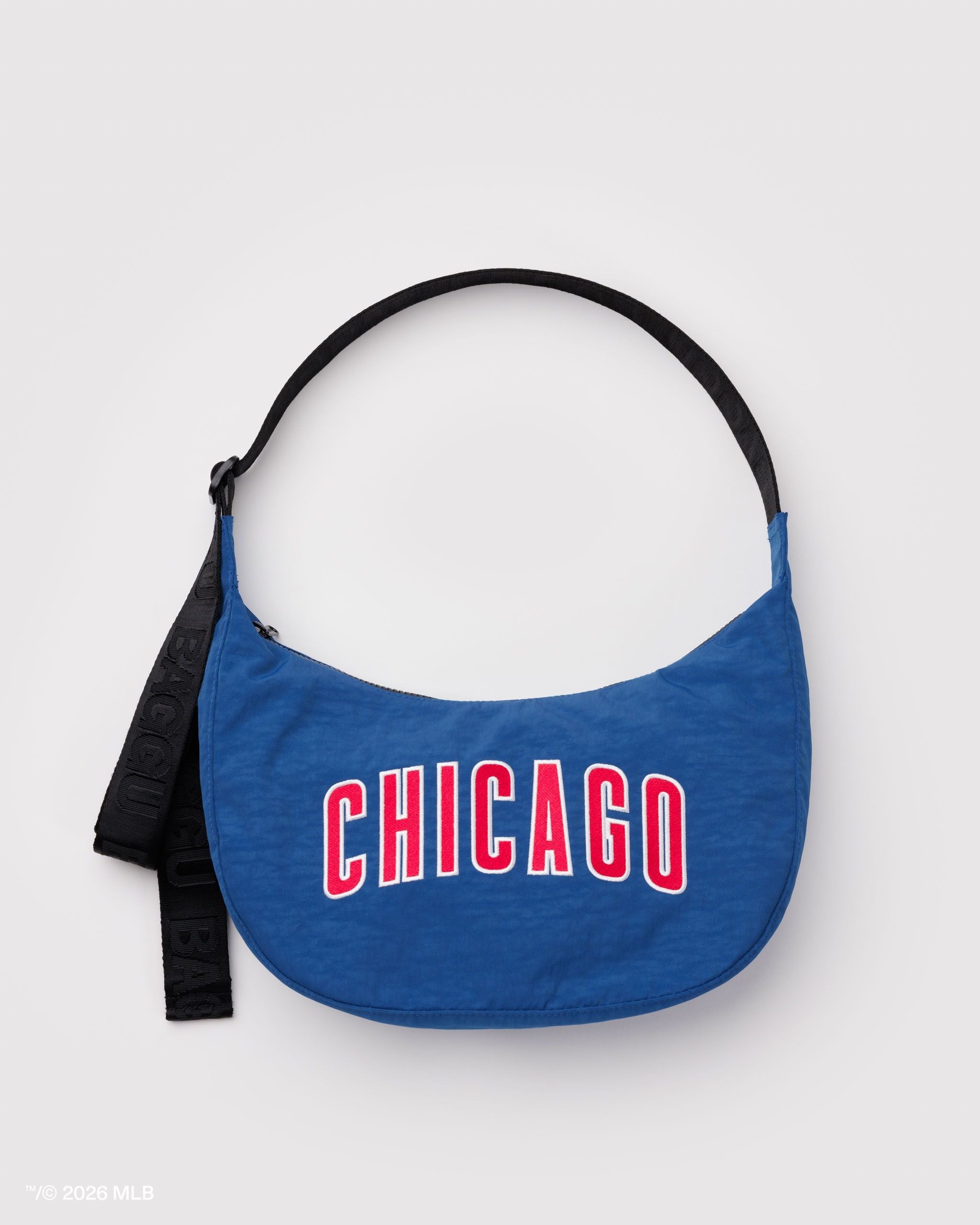 Medium Nylon Crescent Bag