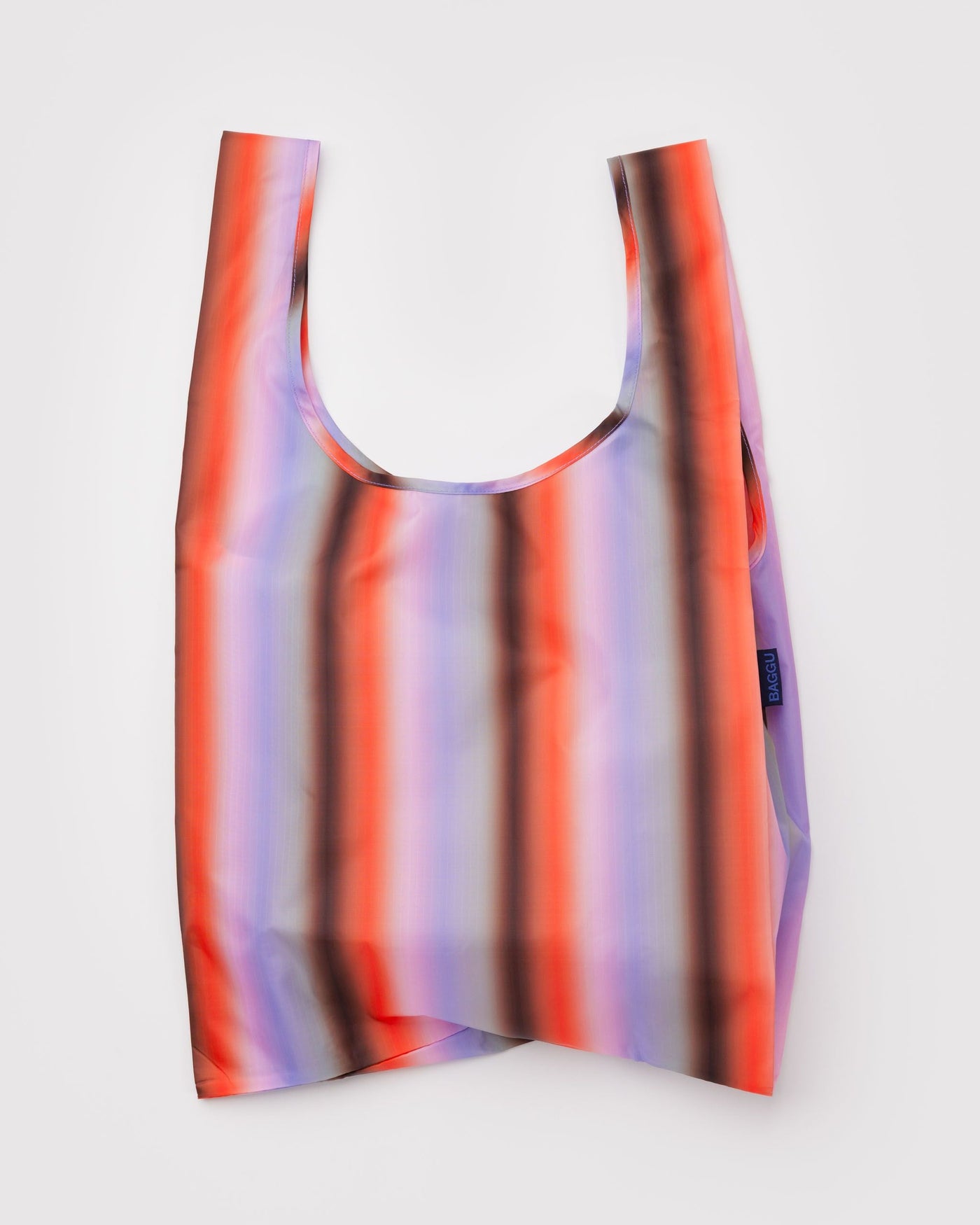 Standard Baggu - Gradient Stripe Poppy & Lilac