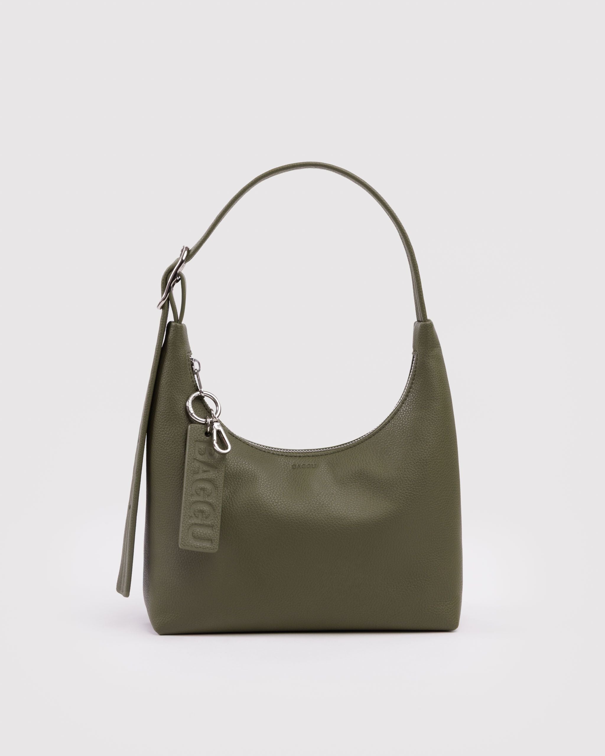 Mini Recycled Leather Shoulder Bag