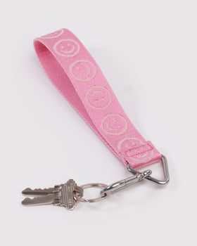 Logo Keychain - Pink Happy - Easy Tote