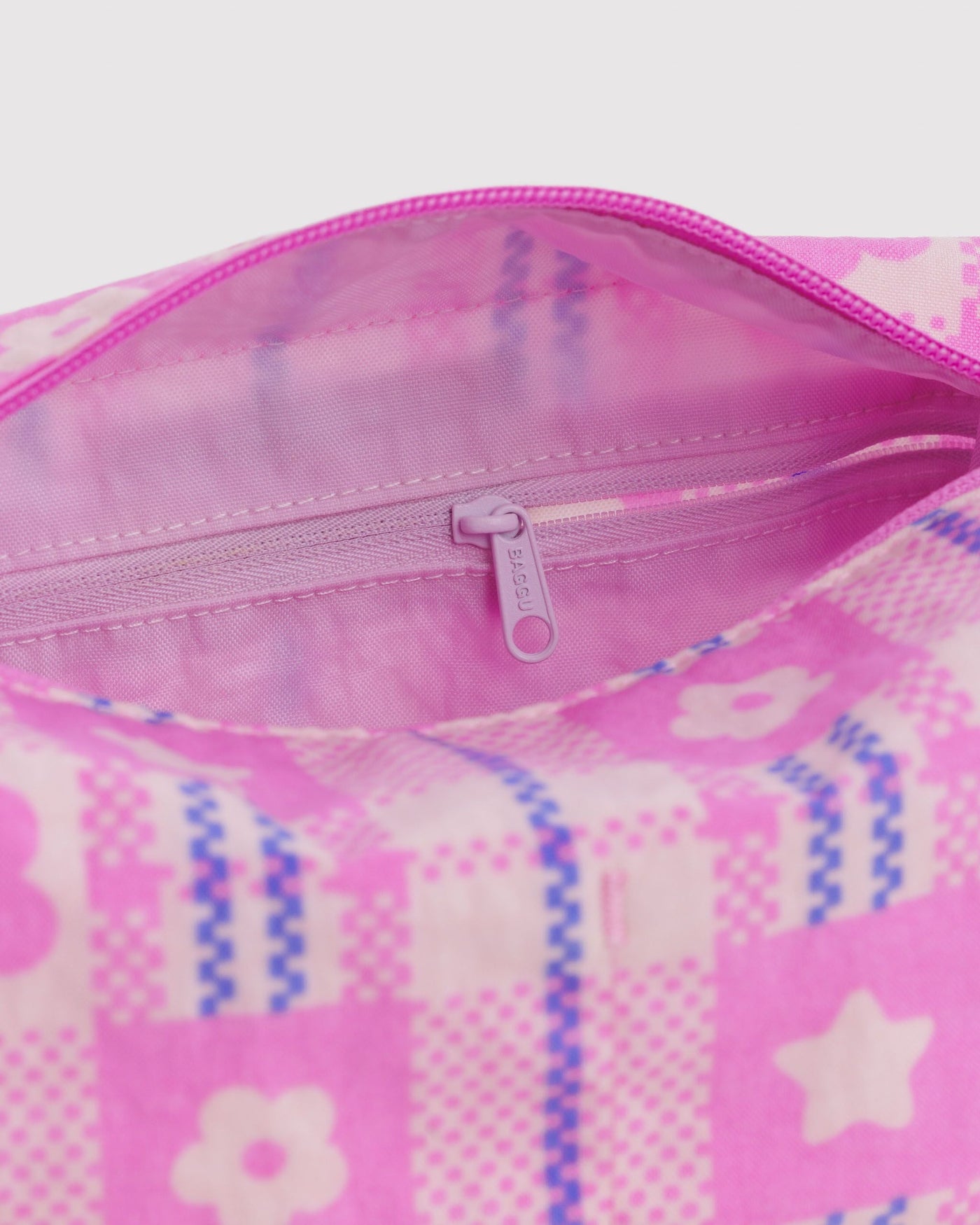 Dopp Kit - Market Plaid Pink - Daily Set
