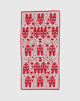 Bath Towel - Cowgirl