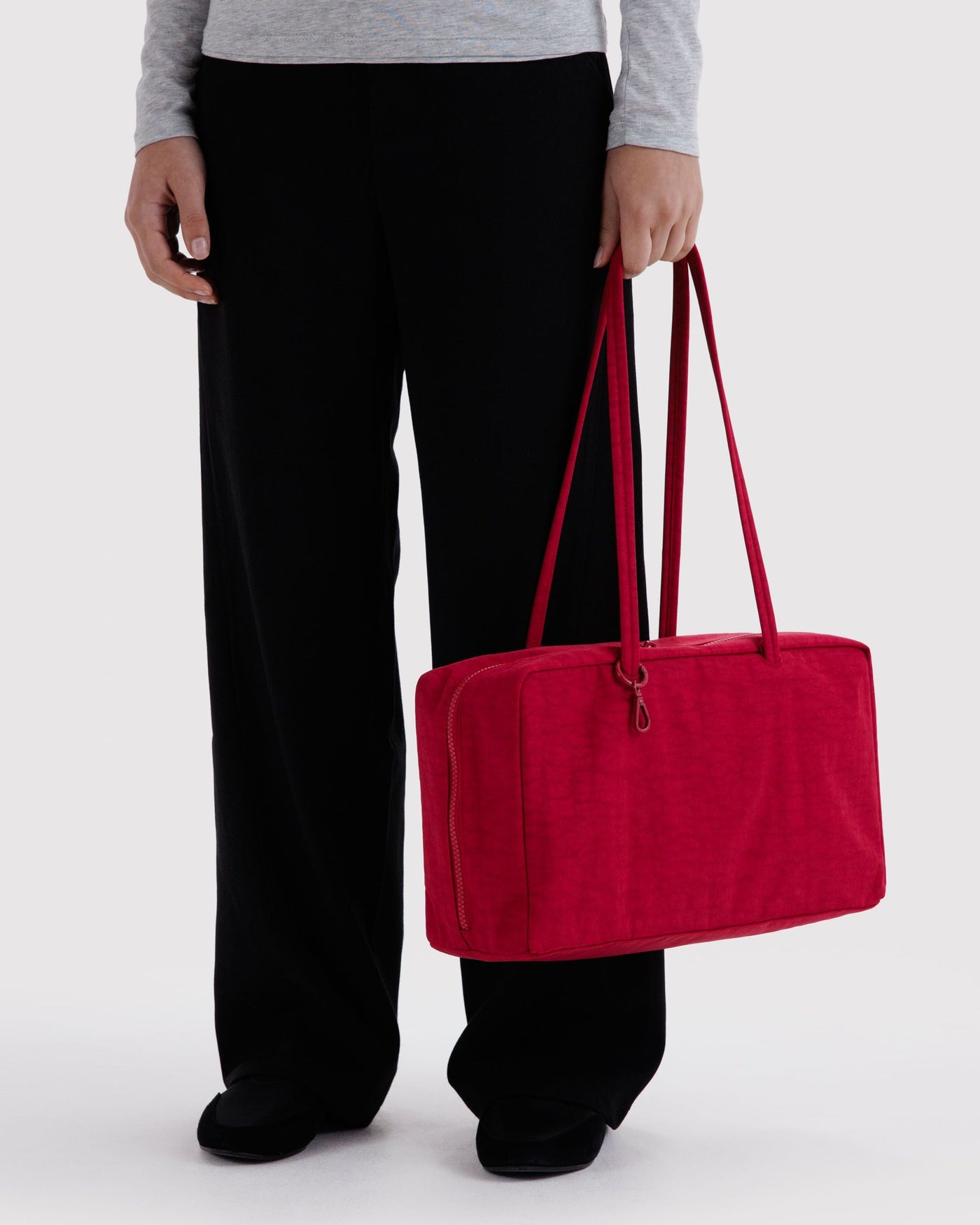 Medium Nylon Bowler Bag