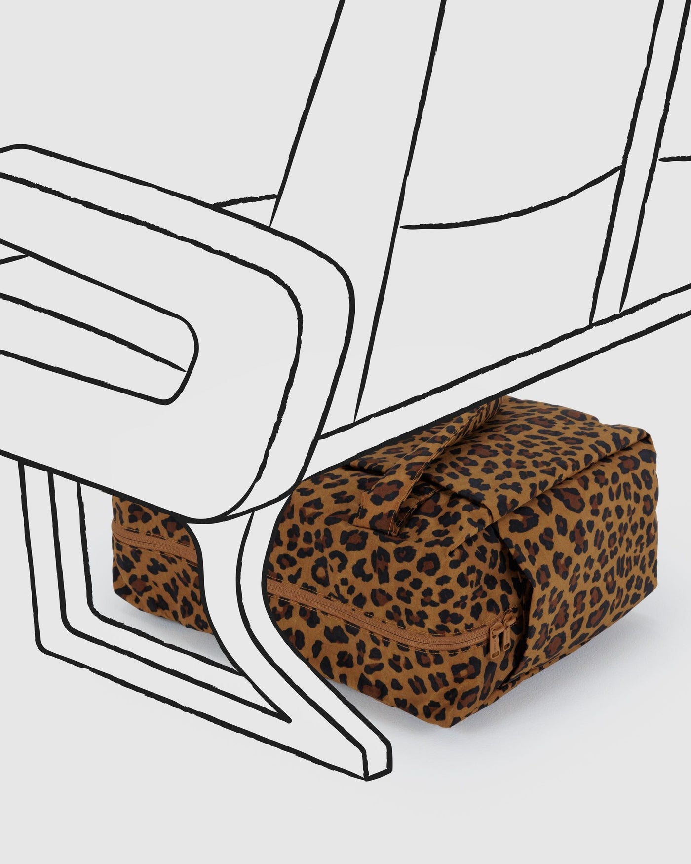 Small Cloud Carry-On - Leopard - Beach Ready