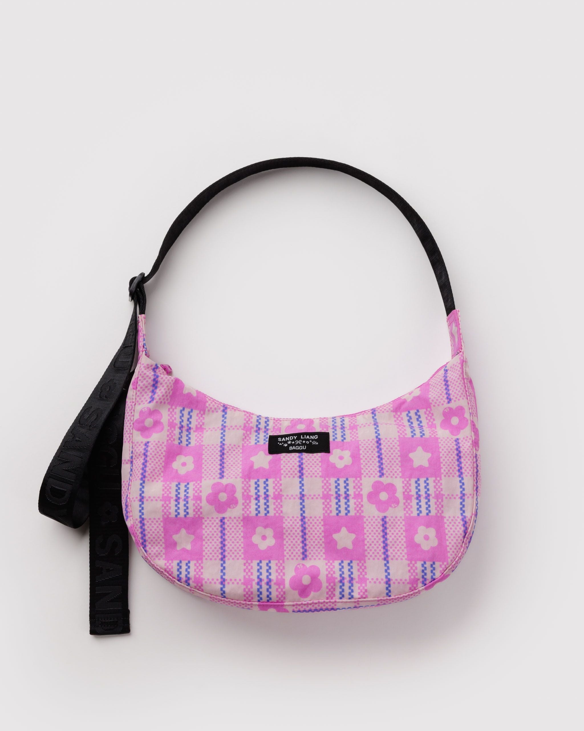 Medium Nylon Crescent Bag