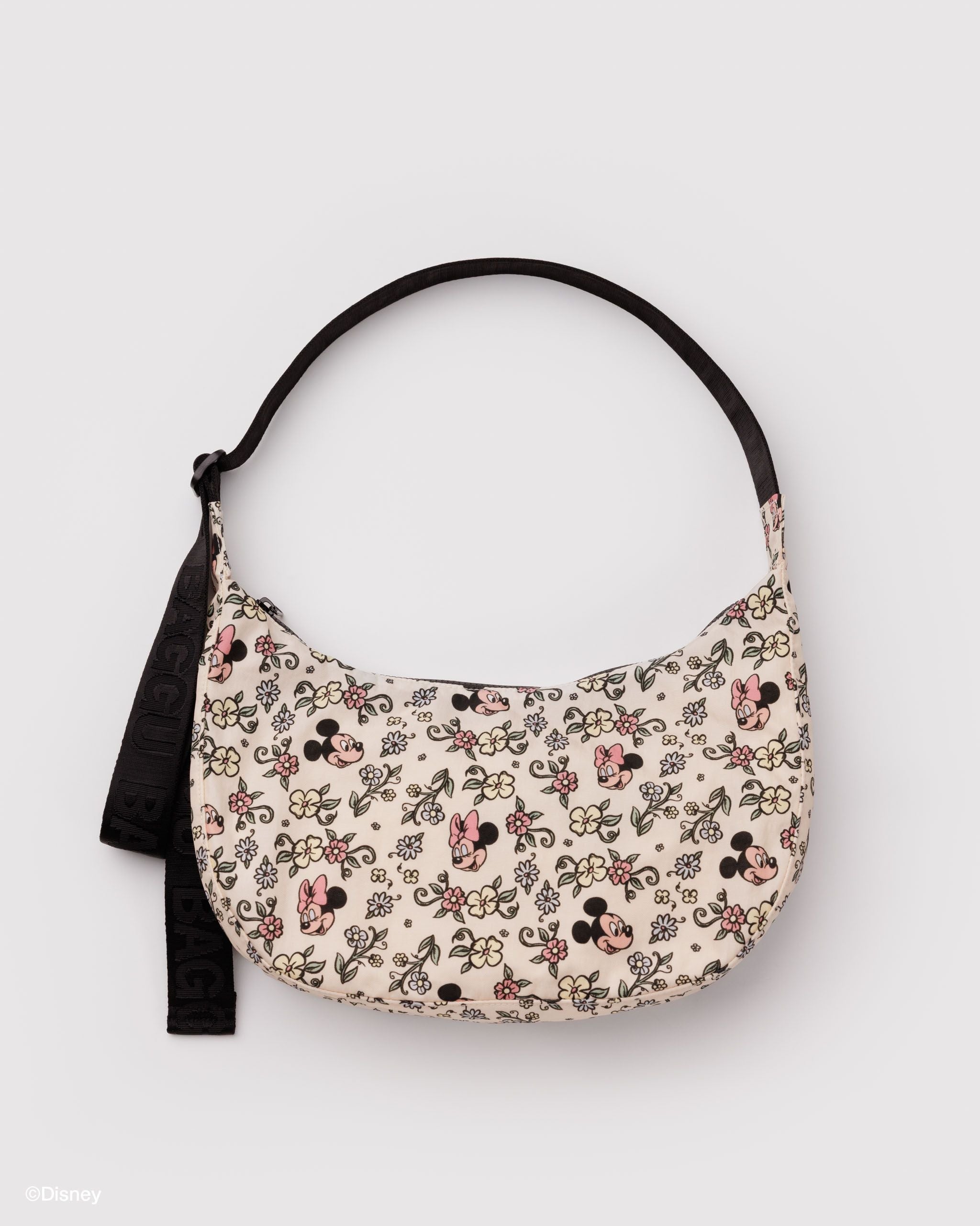 Medium Nylon Crescent Bag