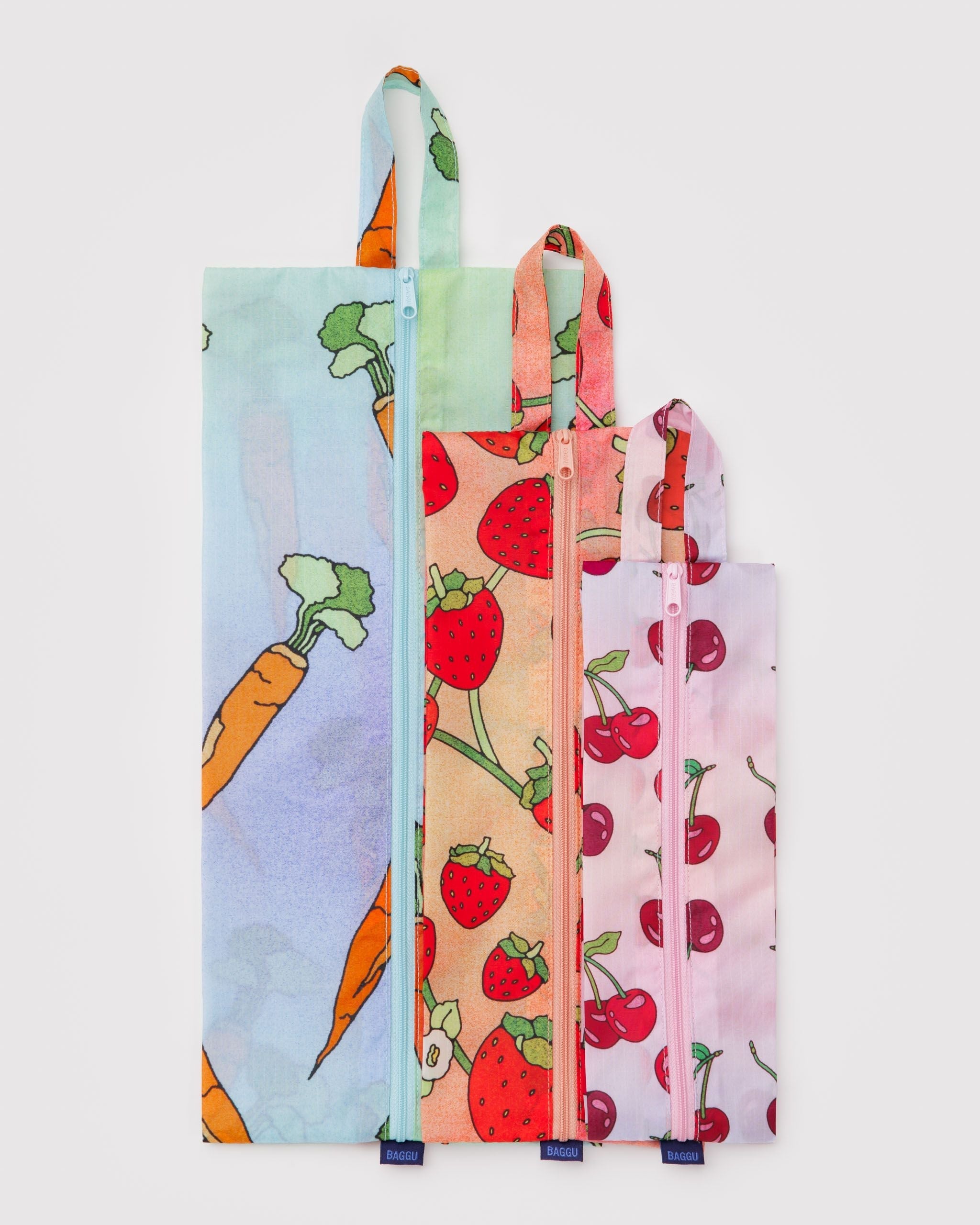 3D Zip Set - Carrots & Berries - Everyday Pick