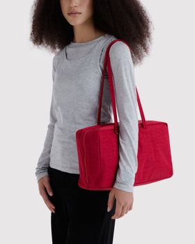 Medium Nylon Bowler Bag